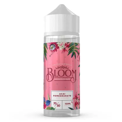 Bloom 100ml Shortfill Eliquid Acai Pomegranate - Ecigpremium