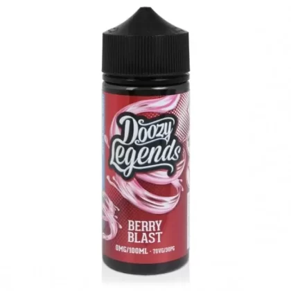 Doozy Vape Co Berry Blast E Liquid – Legends Series (100ml Shortfill)