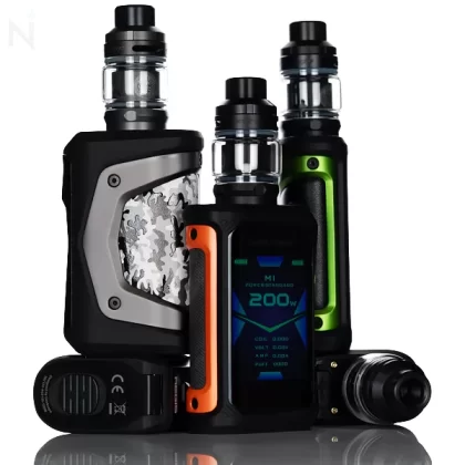 GeekVape Aegis X 200W Zeus Starter Kit - Red Black