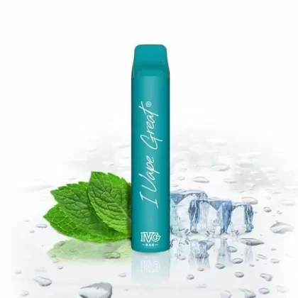 IVG BAR – Classic Menthol - IVG BAR / Ice / Himbeere / Nikotin-Benzoat / Propylenglykol / pflanzliches Glycerin / Aromastoffe / 20mg/ml / 550 mAh / ca. 800