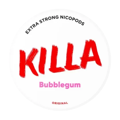Bubblegum Killa Nicotine Pouches - 16mg - Vape Product