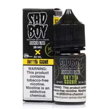Butter Cookie Nicotine Salt by SadBoy - Ecigpremium