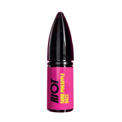 Sour Pineapple Razz Nic Salt E-Liquid Riot X by Riot Squad (10ml) - 5mg
