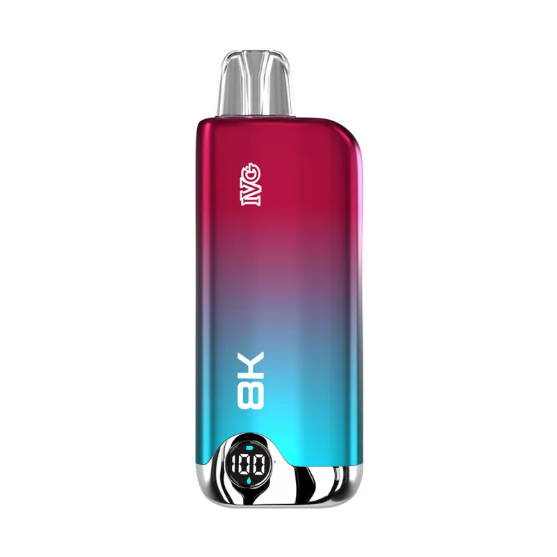 IVG 8000 Puff Watermelon Cotton Candy Ice (35 mg)