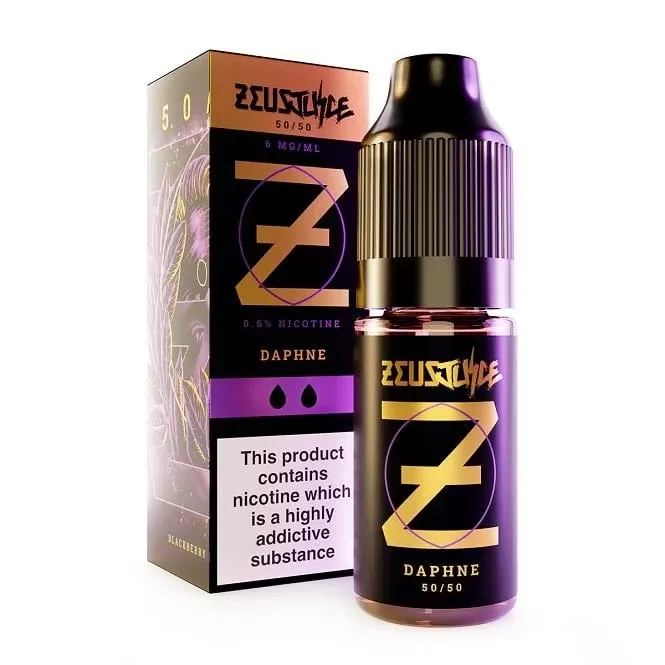Zeus Juice Daphne E Liquid – 50/50 Series (10ml)