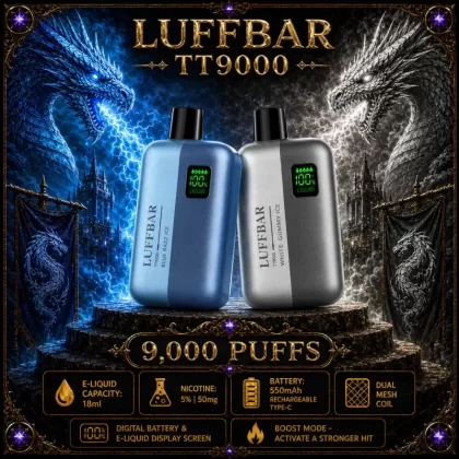 LUFFBAR TT9000 - Mint (WHT Series)