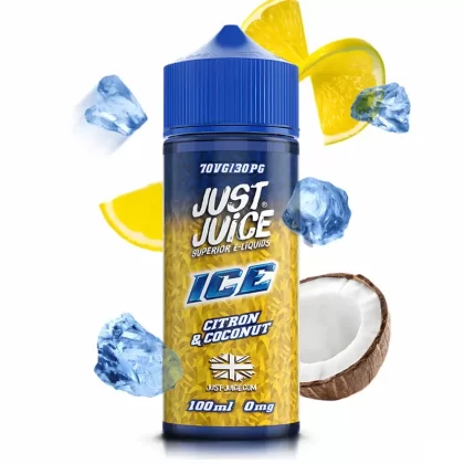 Just Juice Citron & Coconut 100ml Vape Juice - Size#0 Nic Shots>1 x 18mg Nic Shots>2 x 18mg Nic Shots