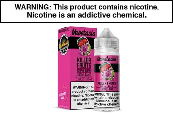 STRAW GUAW BY VAPETASIA KILLER FRUITS 100ML - Vapejuice