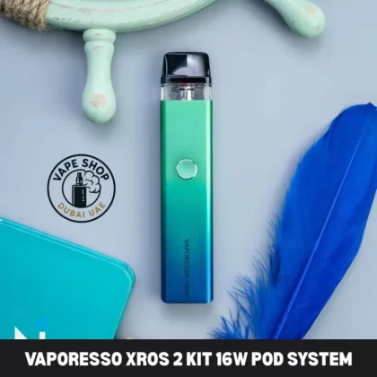 VAPORESSO Xros 2 Kit 16W Pod System 1000mAh Vape kit Starter Kit in Dubai, UAE - Black, Grape Purple