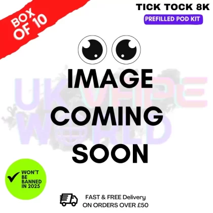 Watermelon Kiwi Tick Tock Magic 8000 8K Box Of 10