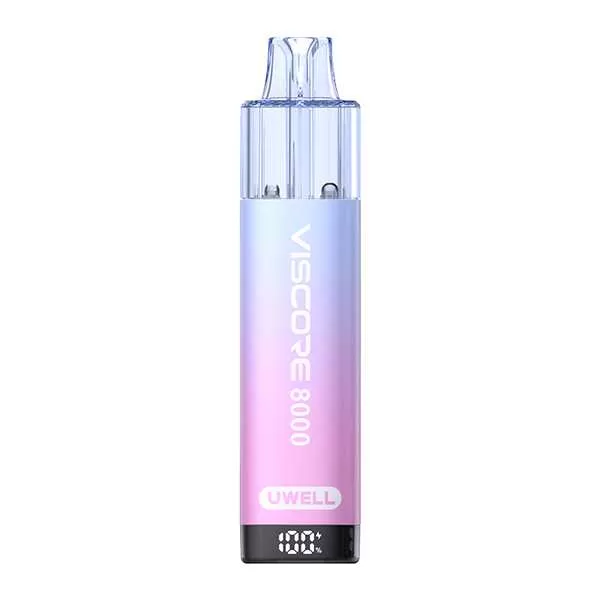 Uwell Viscore 8000 Prefilled Pod Vape Kit - Blue Razz Lemonade, Blueberry Sour Raspberry; Vape Product (01455C) - Image 2