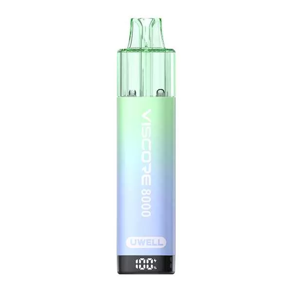 Uwell Viscore 8000 Prefilled Pod Vape Kit - Blue Razz Lemonade, Blueberry Sour Raspberry; Vape Product (01455C) - Image 3