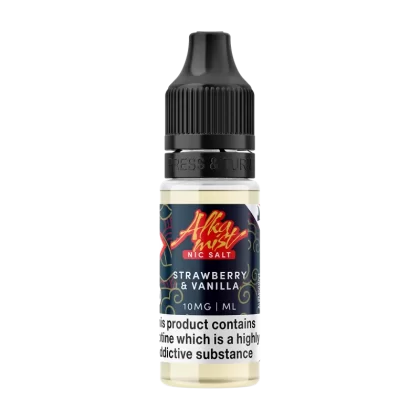 Strawberry & Vanilla Nic Salt by Alka Mist 10ml - 10mg - Vape Product (71656C)