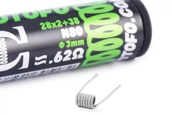 Wotofo Dual Core Fused Clapton Coils 0.62ohm - Ejuicewarehouse