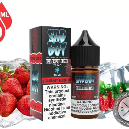 Strawberry Blood Ice by SadBoy Salts 30ml