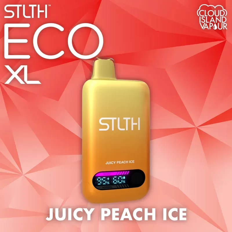 STLTH ECO XL Disposable Vape – Juicy Peach Ice