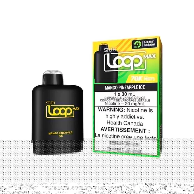 STLTH LOOP MAX POD PACK – MANGO PINEAPPLE ICE