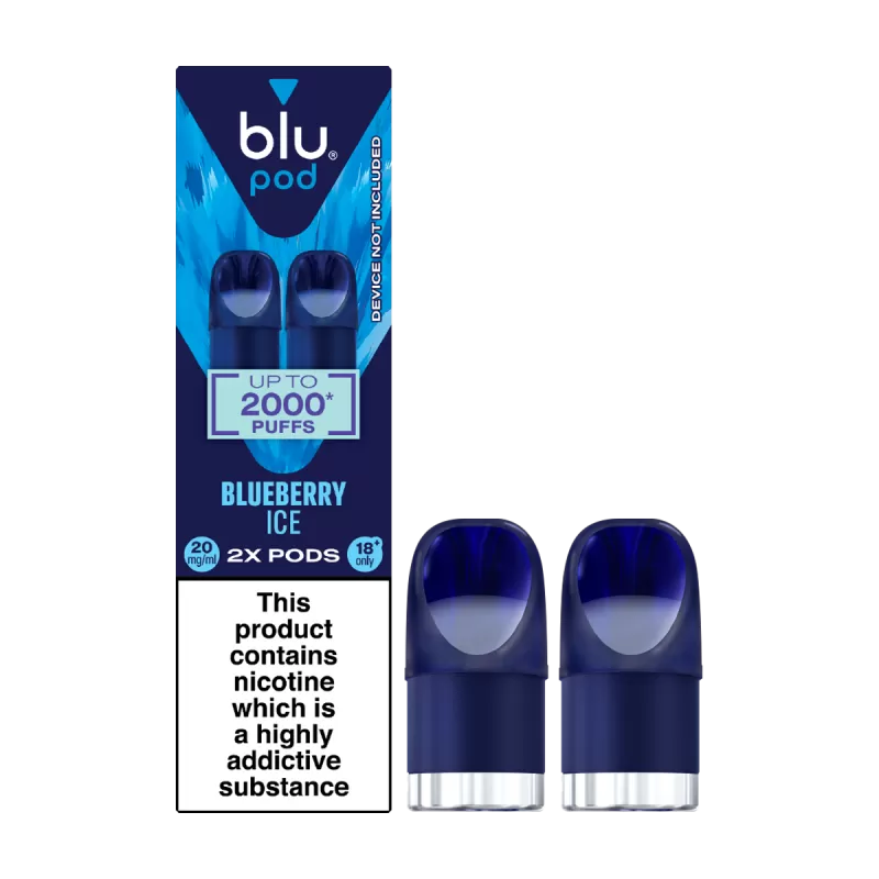 Blueberry Ice Blu Bar Pods - 20mg - Vape Product