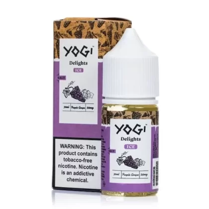 Yogi Delights Salt – Purple Grape Ice 30ml - Vape Product; Vape Product, Vape Product