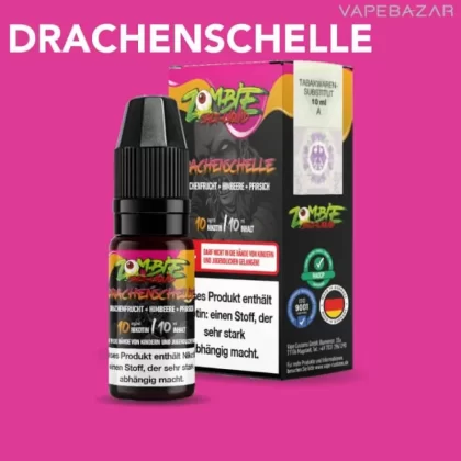 Zombie Nikotinsalz Liquid – Drachenschelle - Nikotinfrei, 10mg/ml
