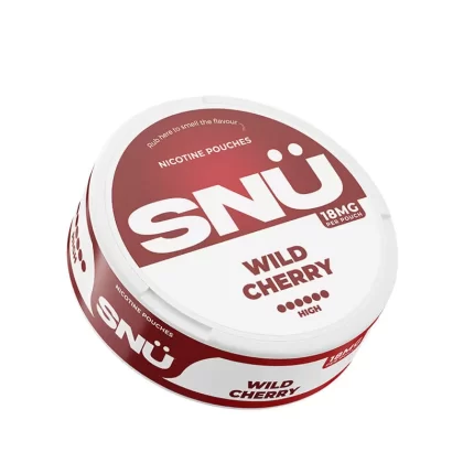 SNU Wild Cherry Nic Pouches by Bar Juice - 12mg / Pouch