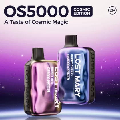 Lost Mary OS5000 "Cosmic Edition" Disposable Device - 5000 Puffs - Sour Berry BG