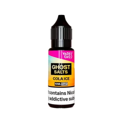 Vapes Bars Ghost Salts Cola Ice Nic Salt - 10 Pack