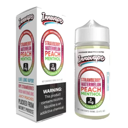 Innevape - Strawberry Watermelon Peach Menthol - 100ML E-Liquid