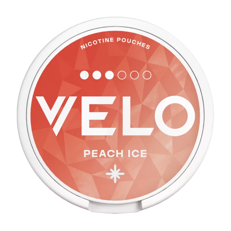 Peach Ice Velo Nicotine Pouches - Ecigwizard