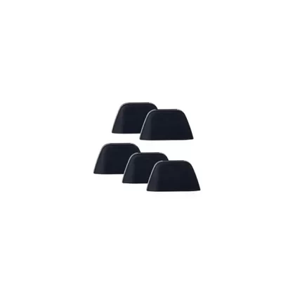 XVape Aria Silcone Mouthpiece Cap-5pcs - color#Black>White (633B08)