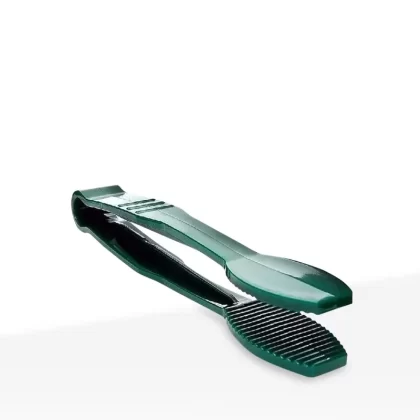6″ Polycarbonate Flat Grip Tong – Green