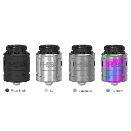 Vandy Vape Phobia V2 RDA 24mm Tank Atomizer - GunMetal