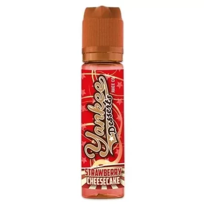 STRAWBERRY CHEESECAKE E LIQUID BY YANKEE JUICE CO – DESSERTS 50ML 70VG
