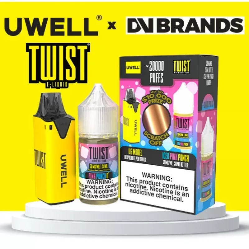 Twist Salt x Uwell V6 – E-Liquid + Device Bundle - Image 3