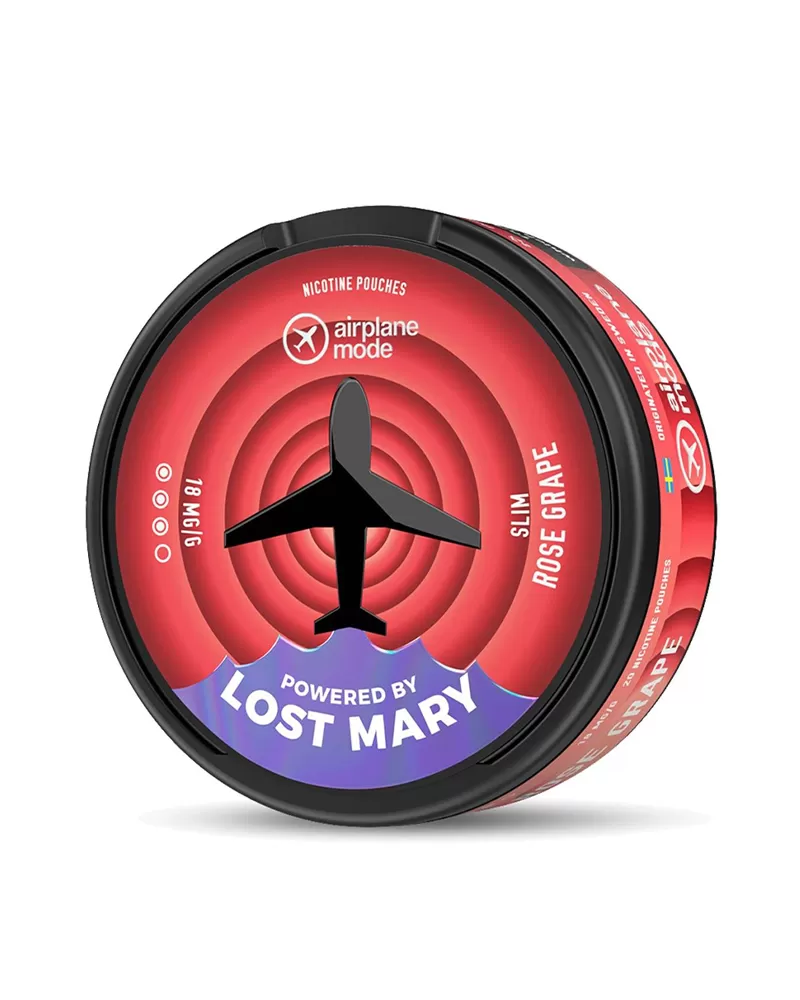 Rose Grape Lost Mary Airplane Mode Nicotine Pouches - 88Vape - Image 2