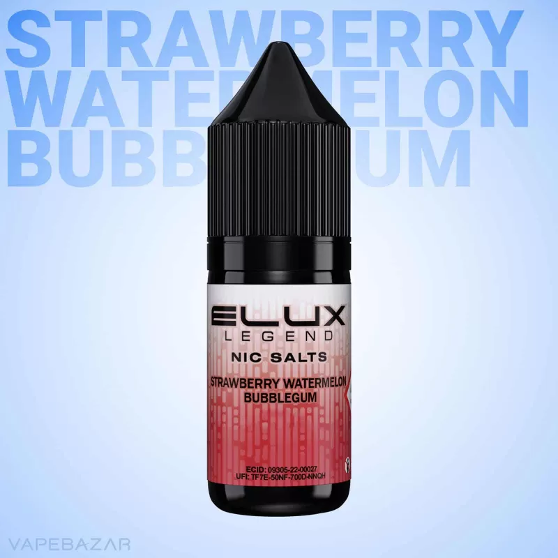 ELUX Legend Nic Salts – Strawberry Watermelon Bubblegum - 20mg/ml, 10mg/ml; Glycerin, Nikotinsalz - Image 2