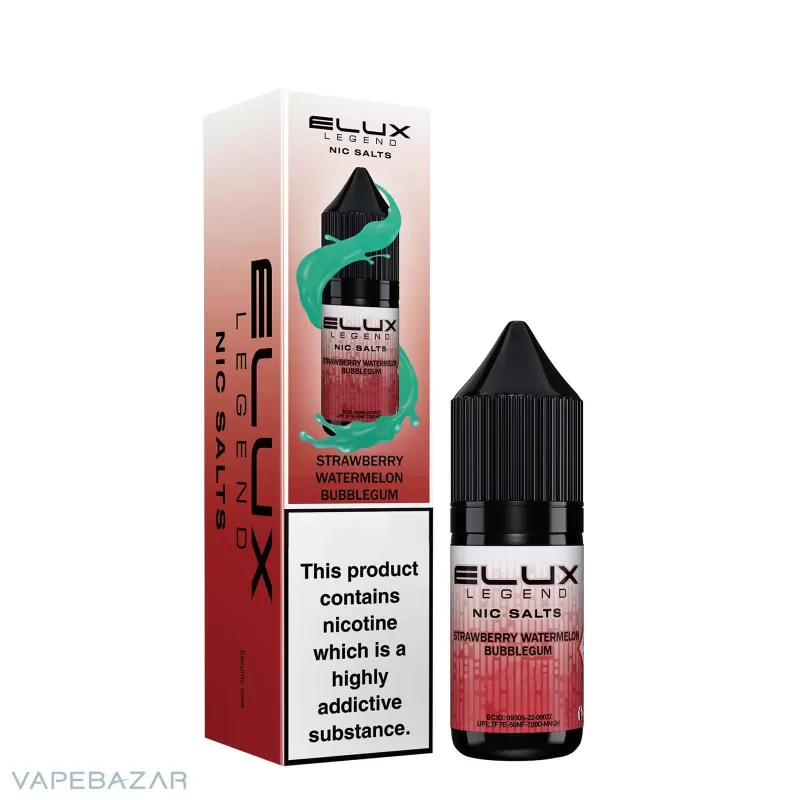 ELUX Legend Nic Salts – Strawberry Watermelon Bubblegum - 20mg/ml, 10mg/ml; Glycerin, Nikotinsalz - Image 3