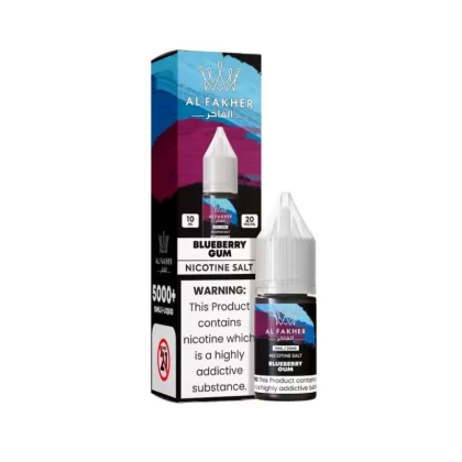 Al Fakher Blueberry Gum Nic Salt Vape Juice - 10mg