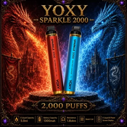 YOXY Sparkle 2000 - Cinnamon Funnel Cake (BLK Series)