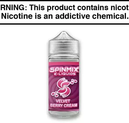 VELVET BERRY CREAM BY SPINMIX 100ML - Vapejuice
