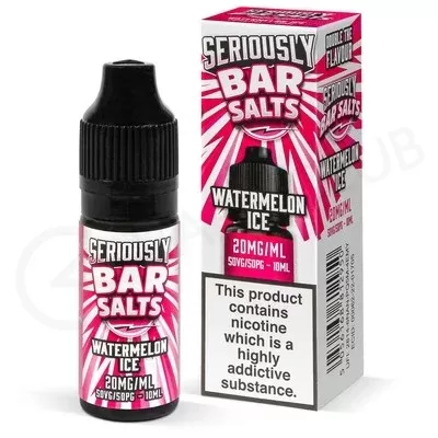 Watermelon Ice Nic Salt E-Liquid by Seriously Bar Salts - Ecigpremium