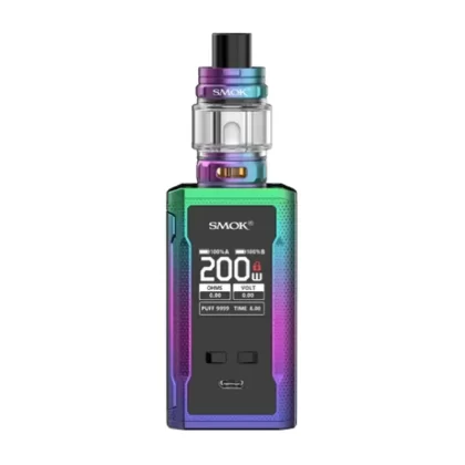 SMOK R-Kiss 2 200W Mod Kit - Color#Silver>Black>Grey>Black Red>Black Blue>7 Color