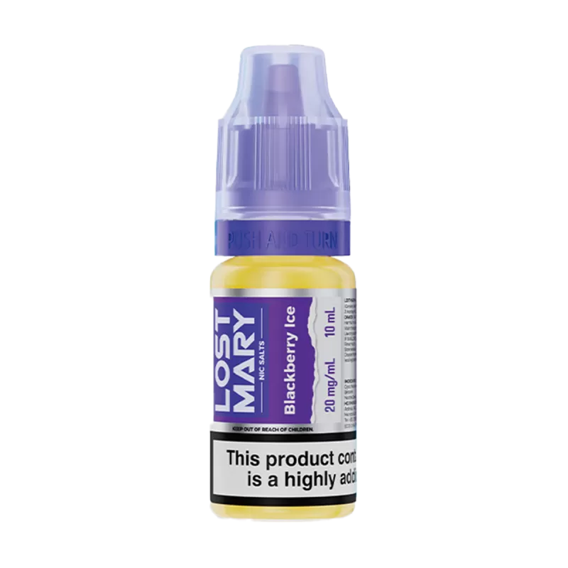 Blackberry Ice Lost Mary Nic Salt - 10mg - Vape Product
