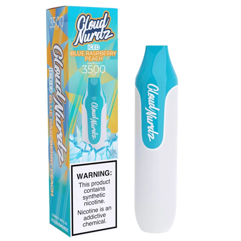 Cloud Nurdz Disposable Series | 3500 Puffs | 10mL *** - Apple Grape - 25mg - Image 3