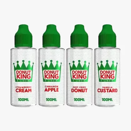 Donut King 100ml Shortfill E-Liquid - Spice Toffee Apple