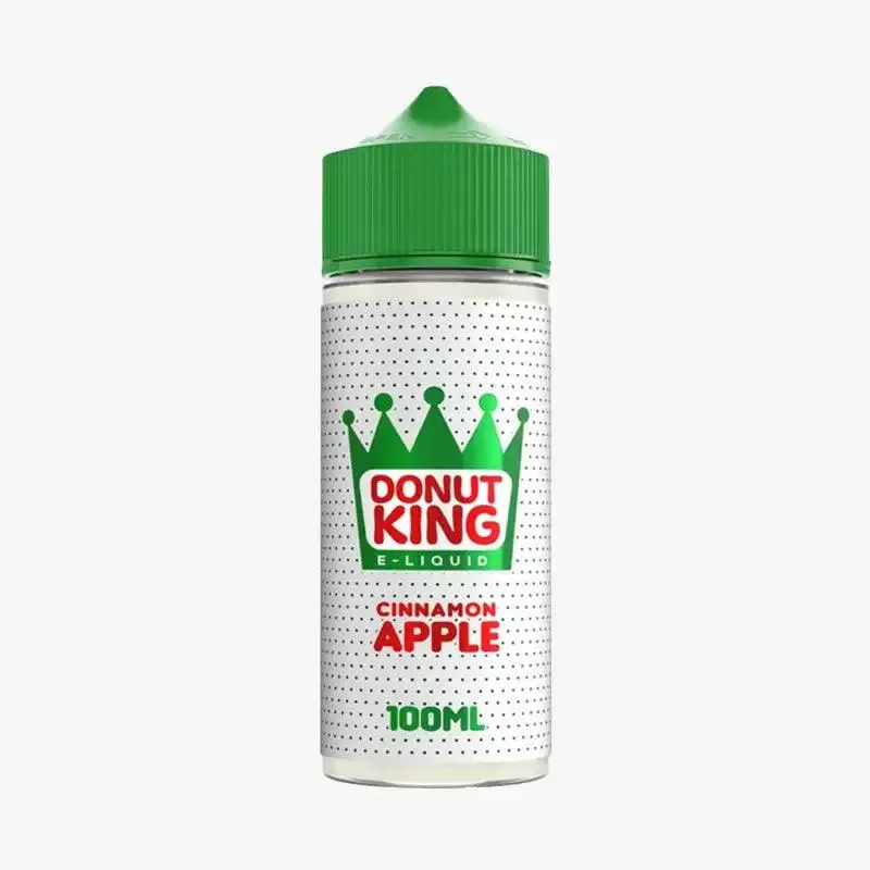 Donut King 100ml Shortfill E-Liquid - Spice Toffee Apple - Image 2