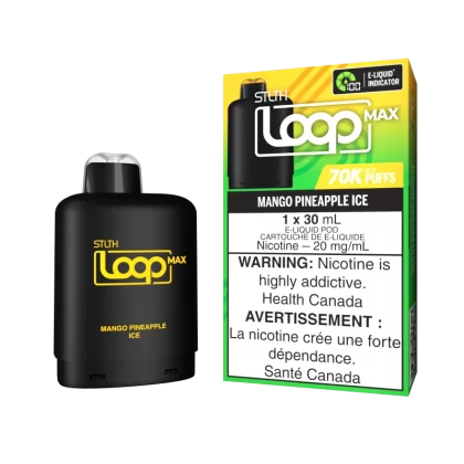 STLTH LOOP MAX Pod Pack - Mango Pineapple Ice - 20 mg/mL (wholeseller) (SK) - Excise FED