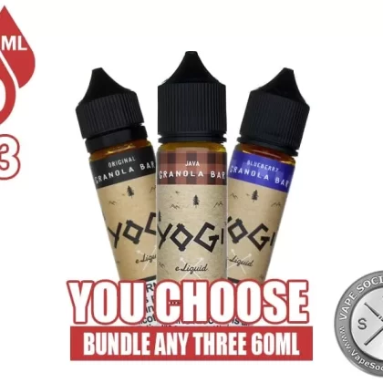YOGI Granola Bar Bundle 3x60ml (180ml)