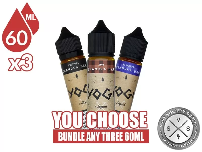 YOGI Granola Bar Bundle 3x60ml (180ml)