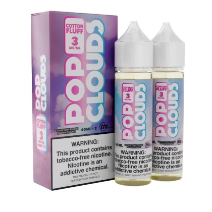 Pop Clouds TFN E-Liquid 60ml 2pk - Blue Razz / 3mg